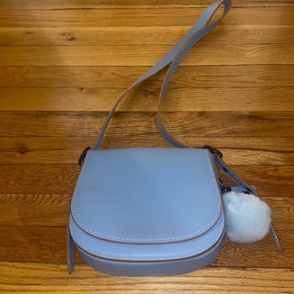 Blue leather Coach crossbody/shoulder bag! - Picture 2 of 6